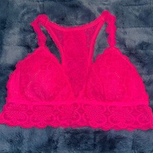 Aerie BNWOT neon pink bra